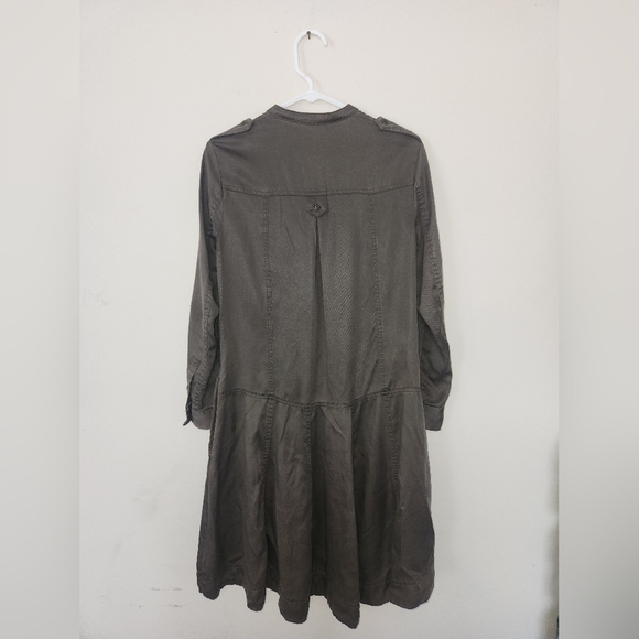 Anthropologie Holding Horses Mariona Long Sleeve Shirt Dress‎ size 0 - Picture 4 of 7
